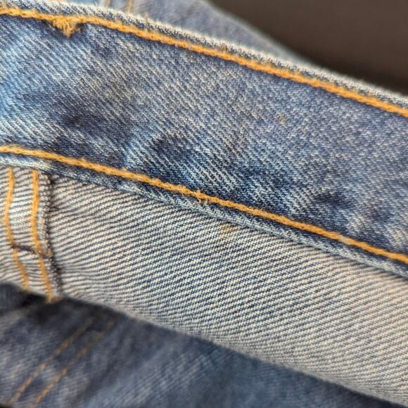 Levi Strauss 550 Medium Stonewash Relaxed Fit Jeans W46 L29 - Picture 7 of 9